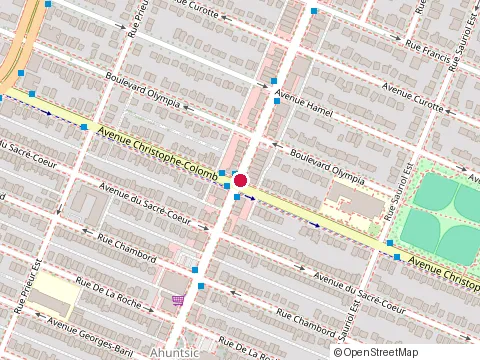 Location of Procv- 3D Concept at Rue Fleury E #102.2, Montréal