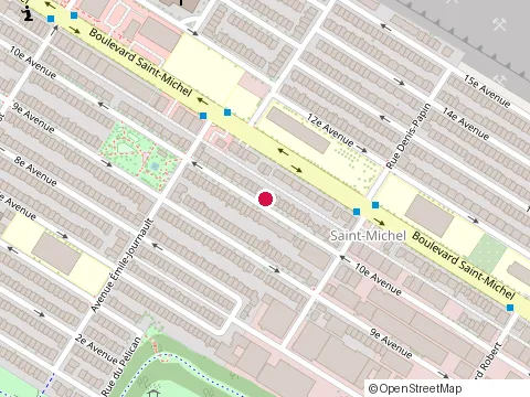 Location of Productions Kalabante at 8821 10E Av, Montréal