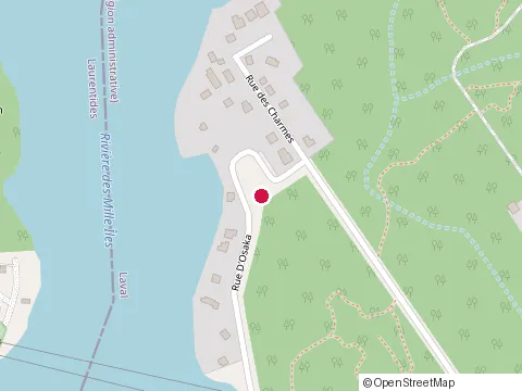 Location of Produits Chimiques de Laval at 1400 Rue d'Osaka, Laval