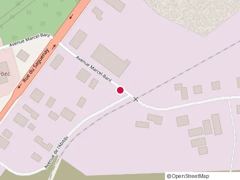 Location of Produits Fmi Inc at 100 avenue Marcel-Baril, Rouyn-Noranda
