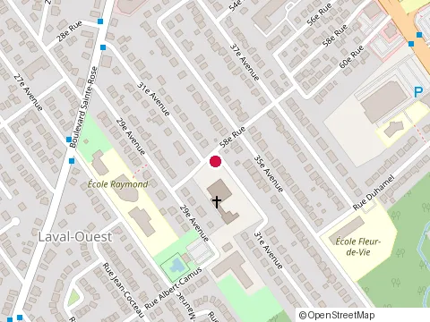 Location of Produits J2 at 6840 31E Ave, Laval