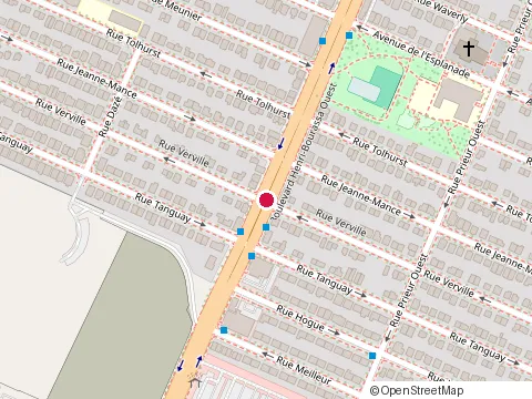 Location of Profescau Assurance Spec Inc at 354 boulevard Henri-Bourassa O, Montréal