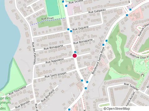 Location of Prohaie at 14 Rue Napoleon, Laval