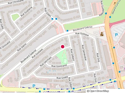 Location of Project One at 3875 Rue Eugène-Ionesco, Laval