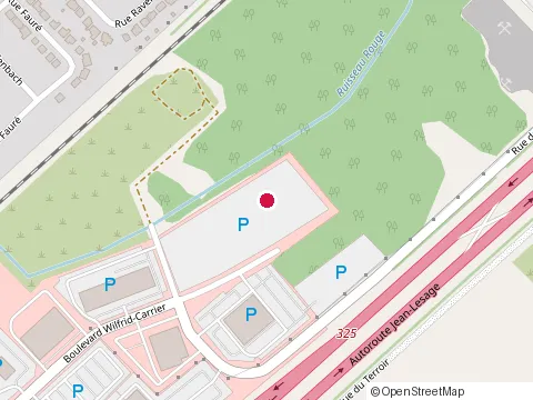Location of Projet Hb Construction Inc. at Rue de Roussillon, Lévis