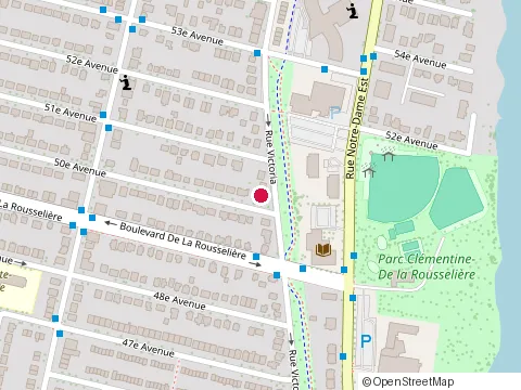 Location of Projet Vita Inc at 1015 50E Avenue, Montréal
