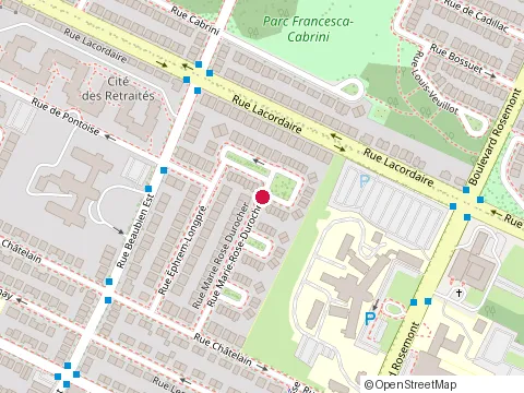 Location of Projetplus Construction Inc at 5551 Rue Marie-Rose Durocher, Montréal