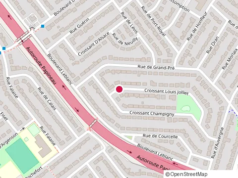 Location of Projets Clotures Nc at 1055 Crois Louis-Jolliet, Laval
