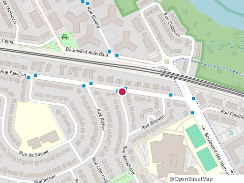 Location of Proscape Enterprises Inc. at 5028 Rue Woodland, Pierrefonds