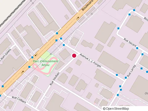 Location of Prosobec Inc at 7961 Rue Vauban #B, Anjou