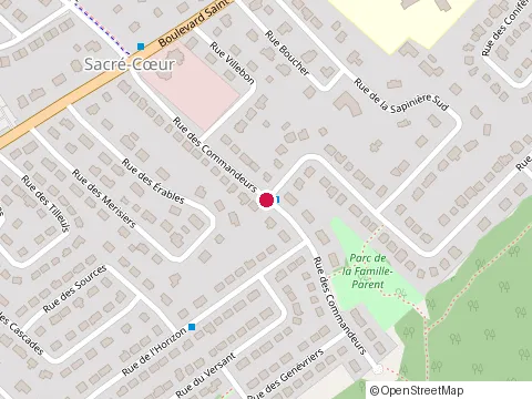 Location of Prosurface at 400 Rue du Bosquet, Rimouski