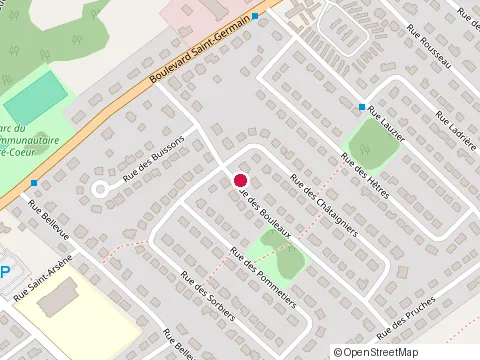 Location of Protec Plus Bsl at 190 Rue des Bouleaux, Rimouski