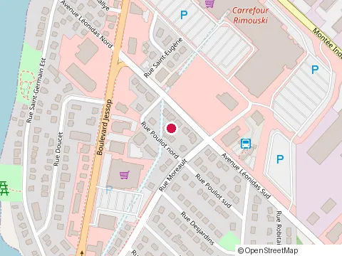 Location of Proterrain Bsl Inc at Cp 251 Succ A, Rimouski