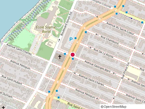 Location of Prothèse Oculaire de Montréal, Inc. at 1170 Boulevard Henri-Bourassa E, Montréal