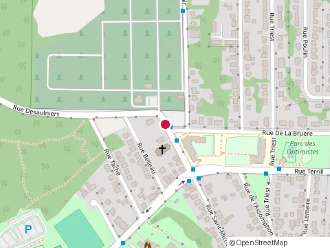 Location of Provost Serge at 615 Rue Saint-Michel, Sherbrooke
