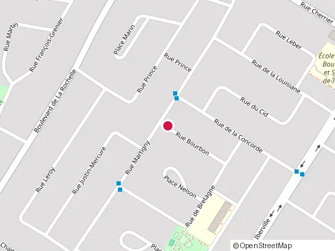 Location of Prudhomme Claude Construction at 52 Rue Bourbon, Repentigny