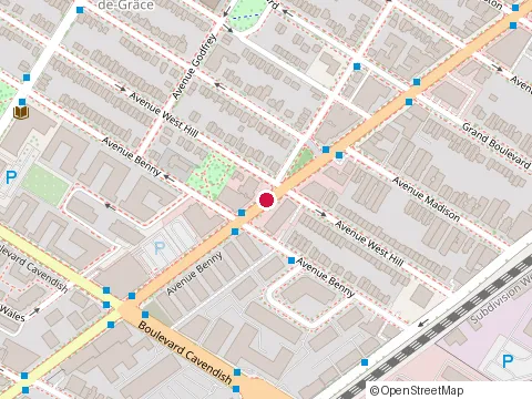 Location of Ps Construction at 6385 Rue Sherbrooke O, Montréal