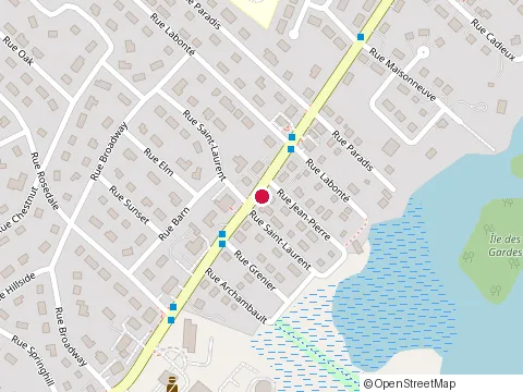 Location of Psychoeducator Maude Grondin at 740 Chem. de la Grande-Côte, Rosemère