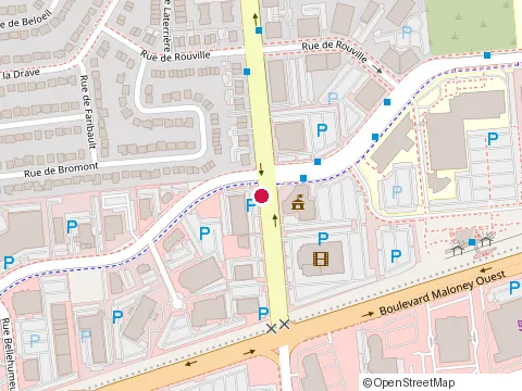 Location of Psychologues Associes at 160 Bd de l'Hôpital, Gatineau