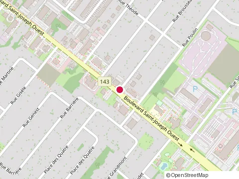 Location of Pub Drummondville, Drummondville