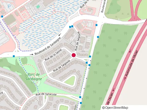 Location of Pür Urbain Candiac at 171 Rue d'Ambre, Candiac