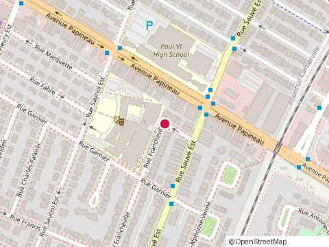 Location of Pure Surface at 1752 Rue Francheville, Montréal