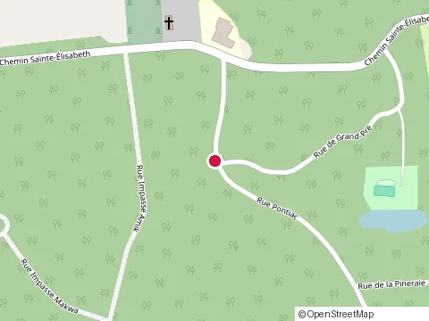 Location of Pure Toiture et Gestion at 86 Rue Pontiac, Cantley