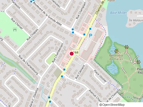 Location of Pyrameats at 407 Chem. de la Grande-Côte, Boisbriand