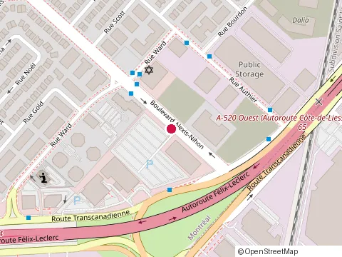 Location of Pyramis Construction Inc at 100 boulevard Alexis-Nihon Suite 210, Québec