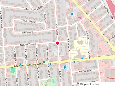 Location of Quai Chic Taverne at 60 Bd Saint-Raymond, Gatineau