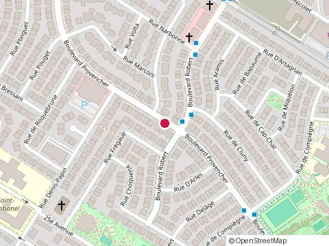 Location of Quali Porte Enr at 8668 boulevard Provencher, Saint-Léonard