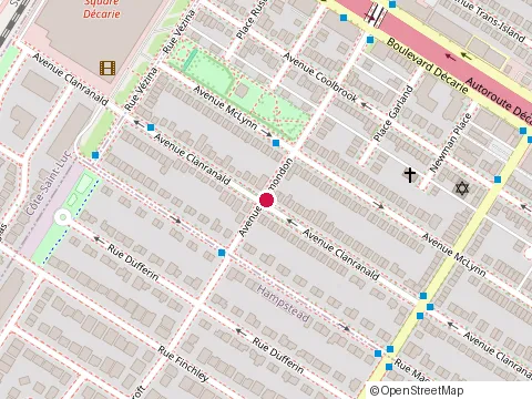 Location of Quality Finishing at 5861 Clanranald Ave, Montréal