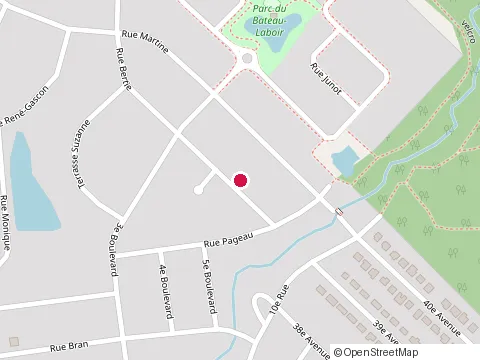 Location of Quartier Montmartre at 1320 Rue Custine, Saint-Jérôme