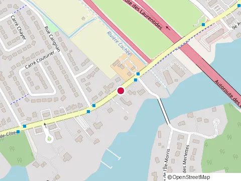 Location of Quartier Physio - Physiothérapie À Boisbriand at 220 Chem de la Grande Côte, Boisbriand