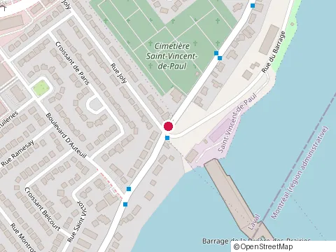 Location of Quebec Aluminium at 3323 boulevard Levesque O # A, Laval