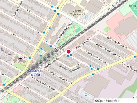 Location of Quebec Caribbean Cricketers Fraternity at 7421 avenue Harley, Montréal