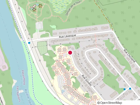 Location of Québec Faune Parcs at 770 Rue Goretti, Sherbrooke