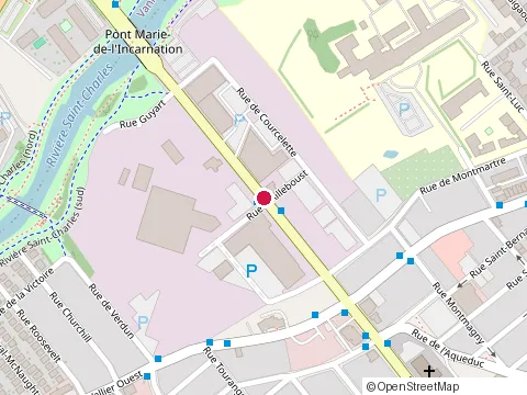 Location of Québec Pavage at 44 Rue Marie-de-l'Incarnation, Québec