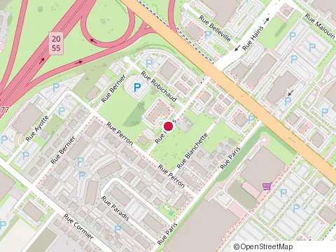 Location of Quebeco at 1040 Hains St, Drummondville