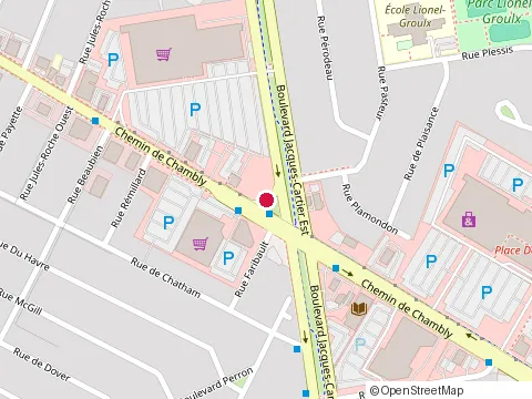 Location of Quebecuacua’S Marché Latino at 30 boulevard Jacques-Cartier E, Longueuil