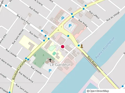 Location of Quincaillerie Limoges et Frères Inc at 14 Rue St-Paul, Repentigny