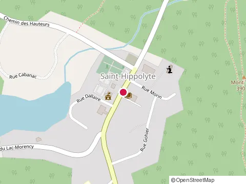 Location of Quincaillerie Roger Bujeau Inc at 2268 chemin des Hauteurs, Saint-Hippolyte