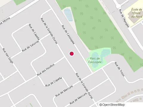 Location of Quirion Guy Avocat at 2168 Rue des Pleiades, Québec