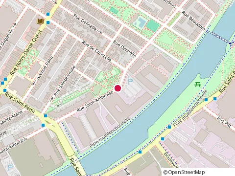 Location of R & B Entreprises at 4850 St Ambroise St, Montréal
