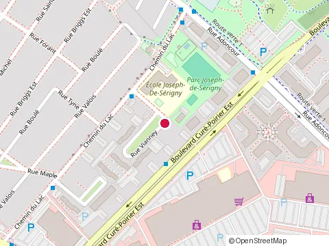 Location of R David Rénovation et Construction at 1760 Rue Vianney, Longueuil
