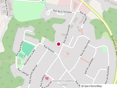 Location of R Gauthier Enr at 395 Rue du Pere-Fiset, Chicoutimi