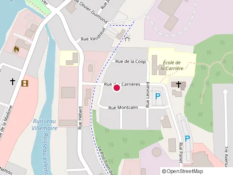 Location of R Jarvis Construction at 864 Rue des Carrieres, Mont-Laurier