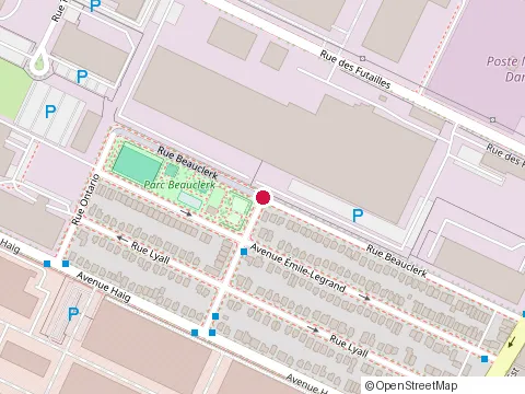 Location of R P Construction Inc at 1460 Rue Beauclerk, Montréal