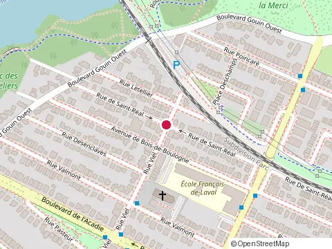 Location of R St-Pierre at 12066 de St-Real, Montral