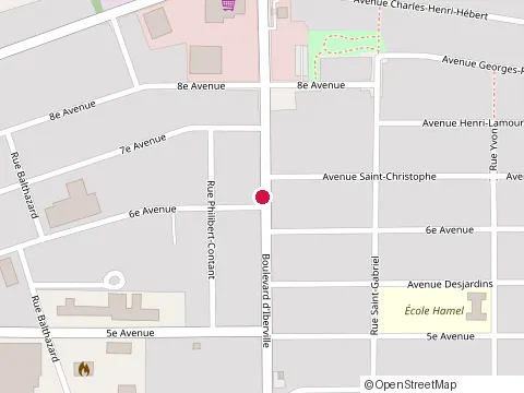 Location of R Thuot & Fils Enr at 553 boulevard d'Iberville, Saint-Jean-sur-Richelieu